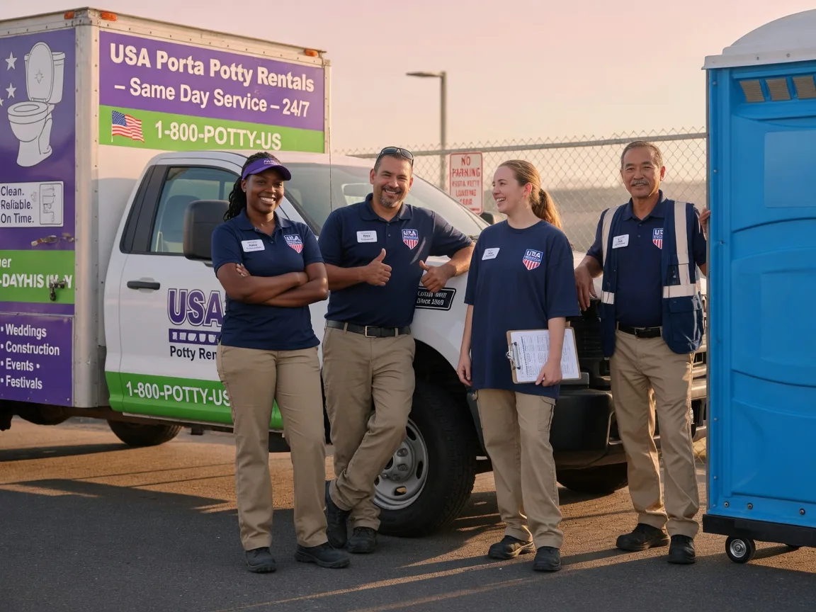 Porta Potty Rental company in Veteran, WY
